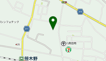 布団巻きのジロー 笹木野店の地図画像
