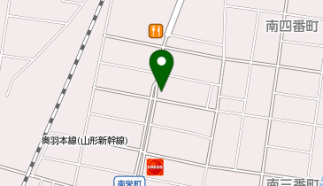 布団巻きのジロー 山形南栄町店の地図画像