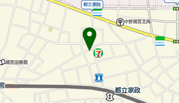 布団巻きのジロー FUTON WASH 中野鷺宮店の地図画像