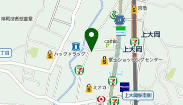 銀座マギー ウィング上大岡店の地図画像