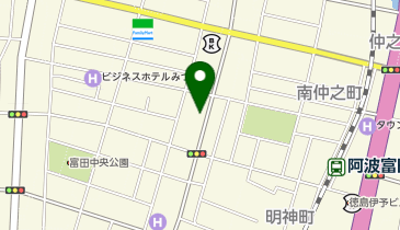 銀座マギー アミコ徳島店の地図画像