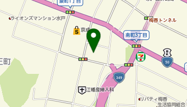 銀座マギー 水戸京成百貨店の地図画像