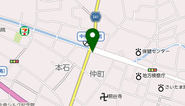 銀座マギー 八木橋百貨店の地図画像