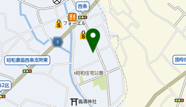 アエラホーム 甲府店の地図画像