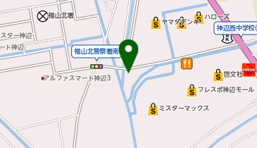 アエラホーム 福山店の地図画像