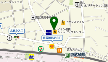 Beauty Eyelash イオン板橋店の地図画像