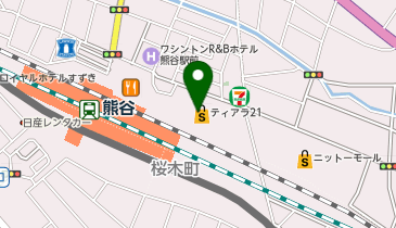 Beauty Eyelash アズ熊谷店の地図画像