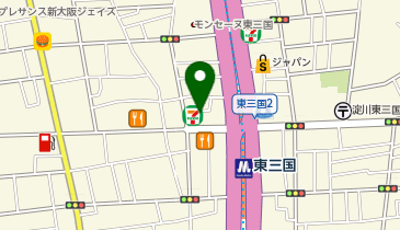 Beauty Eyelash 東三国駅前店の地図画像