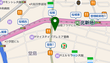Beauty Eyelash 大阪梅田店の地図画像