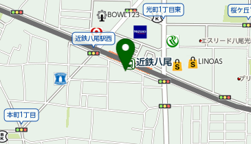 Beauty Eyelash 大阪近鉄八尾駅前店の地図画像