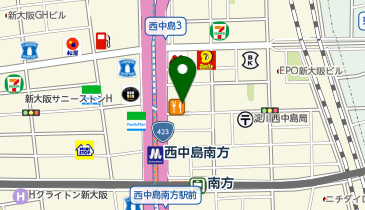 Beauty Eyelash 西中島駅前店の地図画像