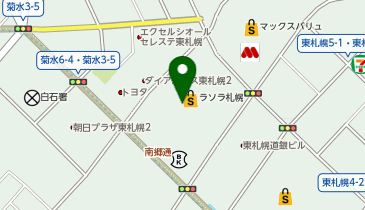 Beauty Eyelash ラソラ札幌店の地図画像