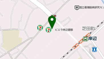 Beauty Eyelash ビエラ岸辺健都店の地図画像