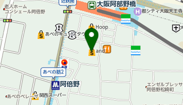 Beauty Eyelash あべのand店の地図画像