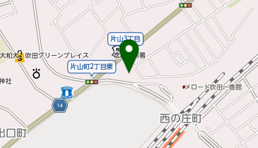 Beauty Eyelash メロード吹田二番館JR吹田駅前店の地図画像