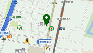 Beauty Eyelash 堺東駅前店の地図画像