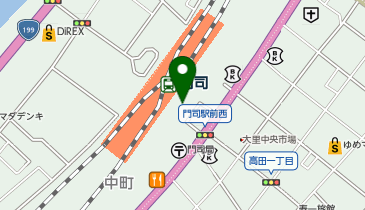 門司駅やわらぎ整骨院・整体院・鍼灸院の地図画像