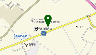 いすゞ自動車首都圏 白井支店の地図画像