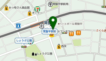 ヨークカルチャーセンター常盤平の地図画像
