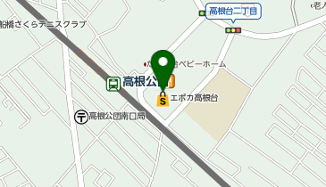 高根台カルチャーセンターの地図画像