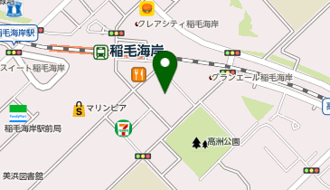 稲毛海岸カルチャーセンターの地図画像