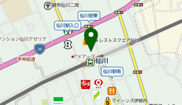 仙川カルチャーセンターの地図画像