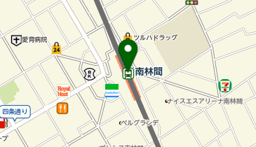 南林間カルチャーセンターの地図画像