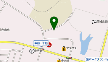 泉パークタウンカルチャーセンターの地図画像
