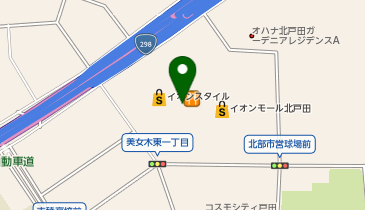 戸田カルチャーセンターの地図画像