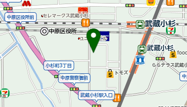ヨークカルチャーセンター小杉の地図画像