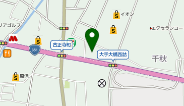 カルチャープラザ長岡の地図画像