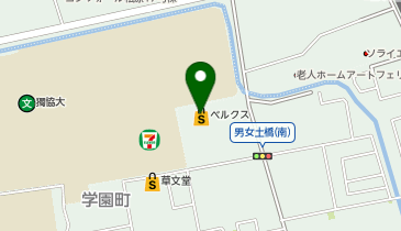 草加カルチャーセンターの地図画像