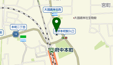 ヨークカルチャーセンター府中の地図画像