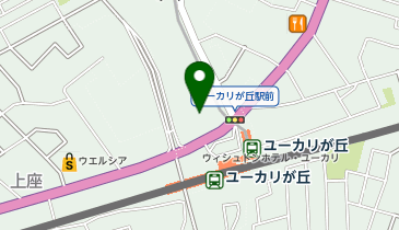 ユーカリが丘産経学園の地図画像