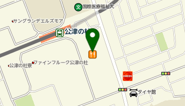 カルチャープラザ公津の杜の地図画像