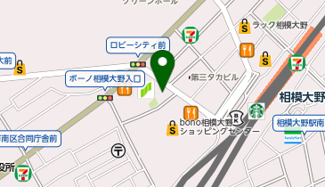 相模大野カルチャーセンターの地図画像