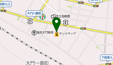 塩尻市民カルチャーセンターの地図画像