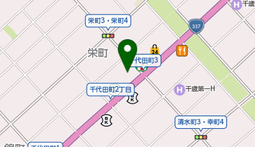個室完備 海鮮居酒屋 遠藤水産 千歳千代田町店の地図画像