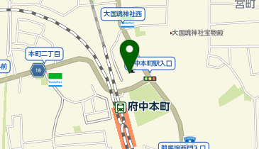はなの舞 府中本町店の地図画像