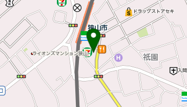 はなの舞 狭山東口店の地図画像