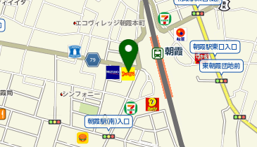 はなの舞 朝霞南口店の地図画像
