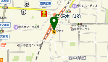 個室完備 海鮮居酒屋 はなの舞 JR茨木駅前店の地図画像