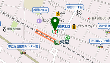 海鮮居酒屋 花の舞 河辺店の地図画像