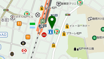 はなの舞 松戸東口店の地図画像