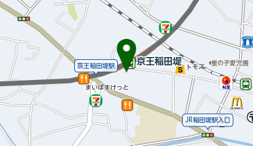 はなの舞 京王稲田堤店の地図画像