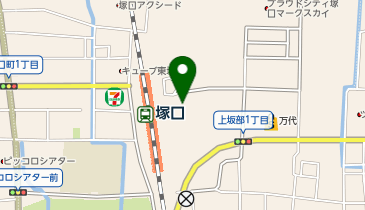 個室完備 寿司居酒屋 花の舞 ビエラ塚口店の地図画像