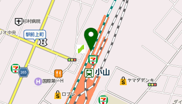 個室完備 海鮮居酒屋 はなの舞 VAL小山駅ビル店の地図画像