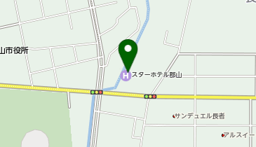 はなの舞 スターホテル郡山店の地図画像