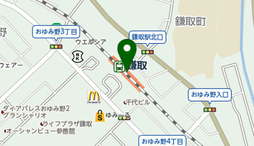 はなの舞 鎌取駅前店の地図画像