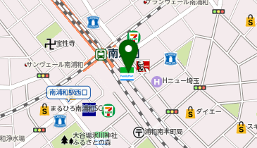 はなの舞 南浦和東口店の地図画像
